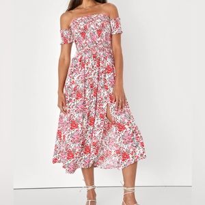 Lulus spring midi dress